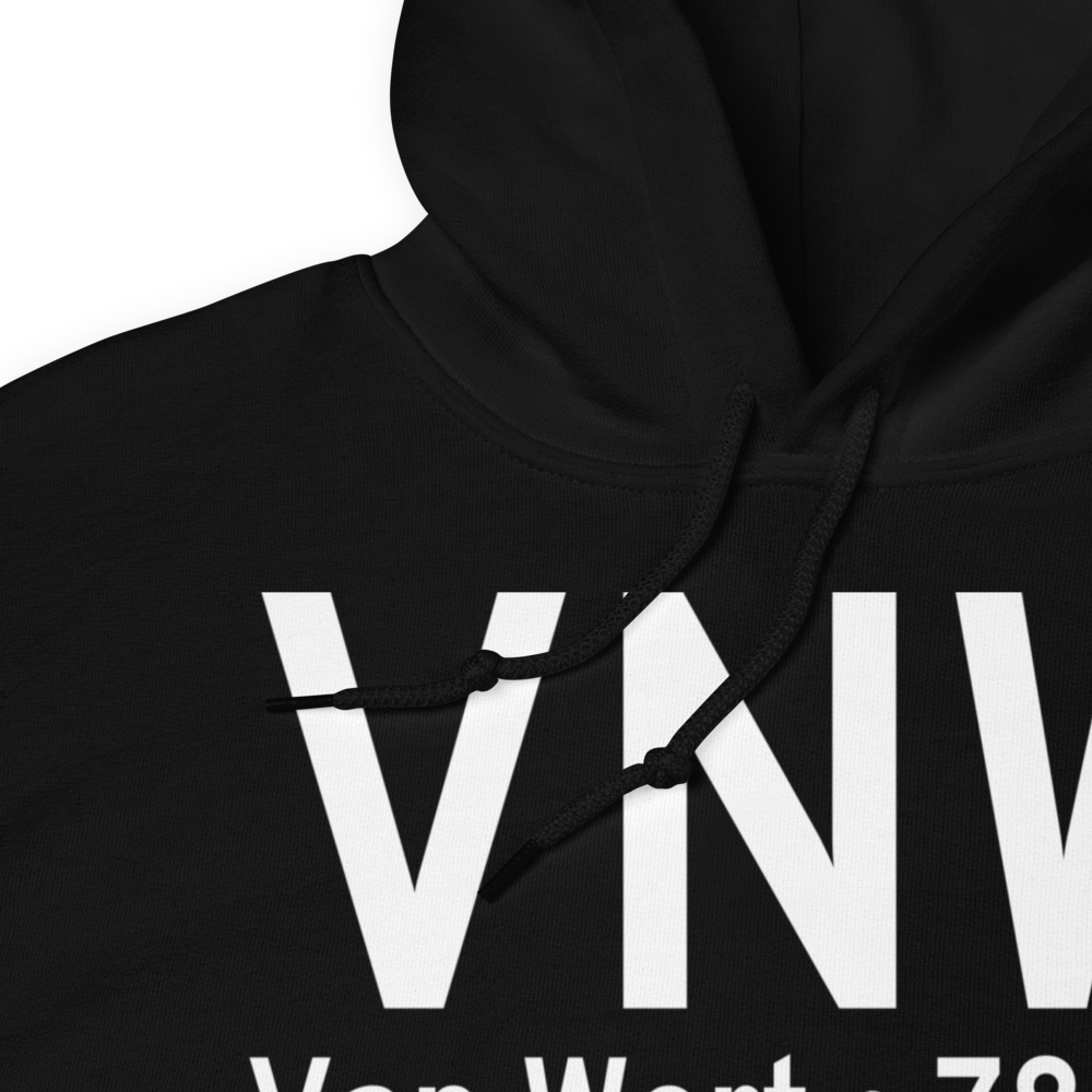 Van Wert (KVNW) Airport Hoodie Sweatshirt 