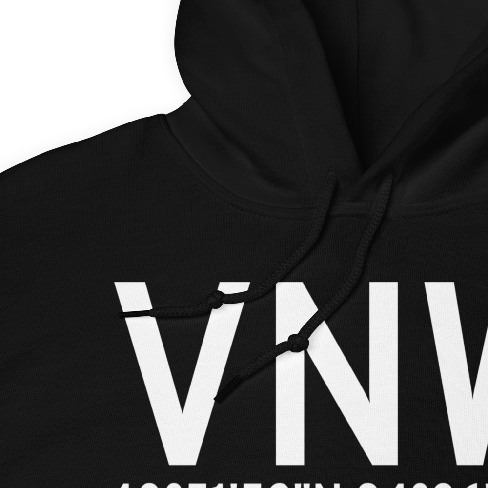 Van Wert (KVNW) Airport Hoodie Sweatshirt 