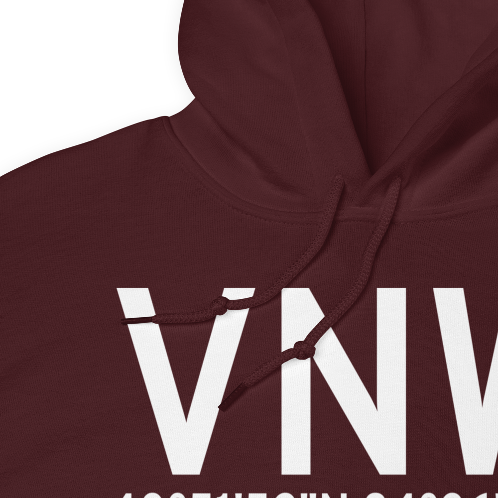 Van Wert (KVNW) Airport Hoodie Sweatshirt 