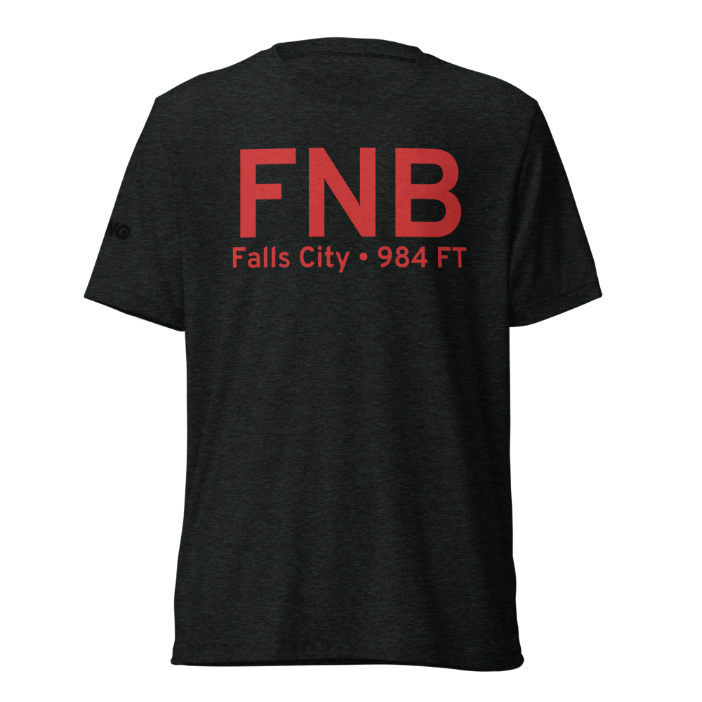 Falls City (KFNB) Airport Tri-blend T-Shirt 