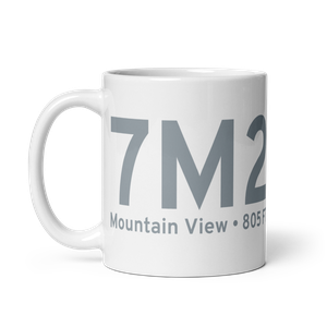 Mountain View (K7M2) Airport Mug