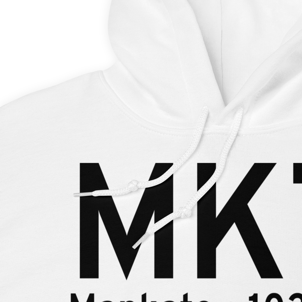 Mankato (KMKT) Airport Hoodie Sweatshirt 