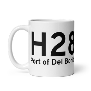 Port of Del Bonita (H28) Airport Mug