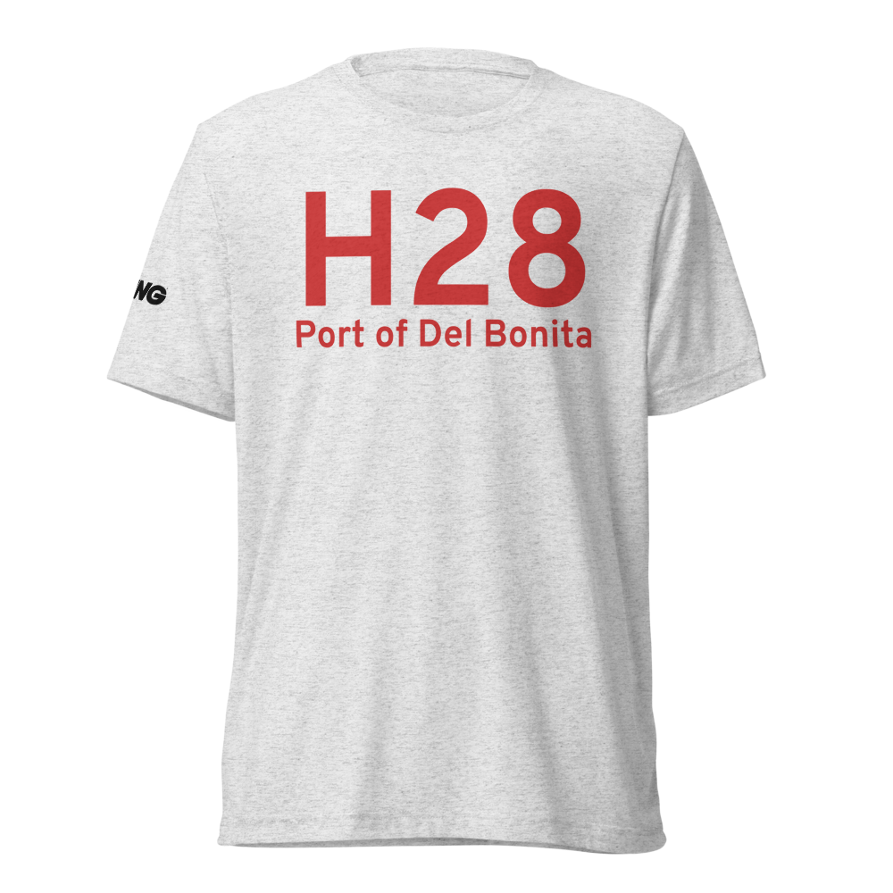 Port of Del Bonita (H28) Airport Tri-blend T-Shirt 