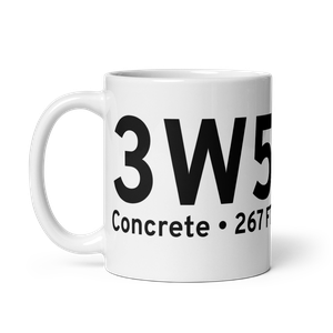 Concrete (3W5) Airport Mug