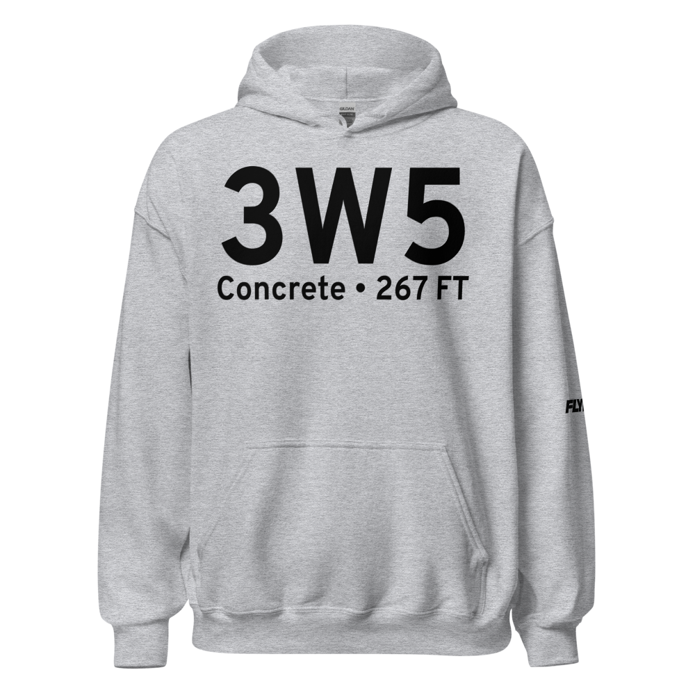 Concrete (3W5) Airport Hoodie Sweatshirt 