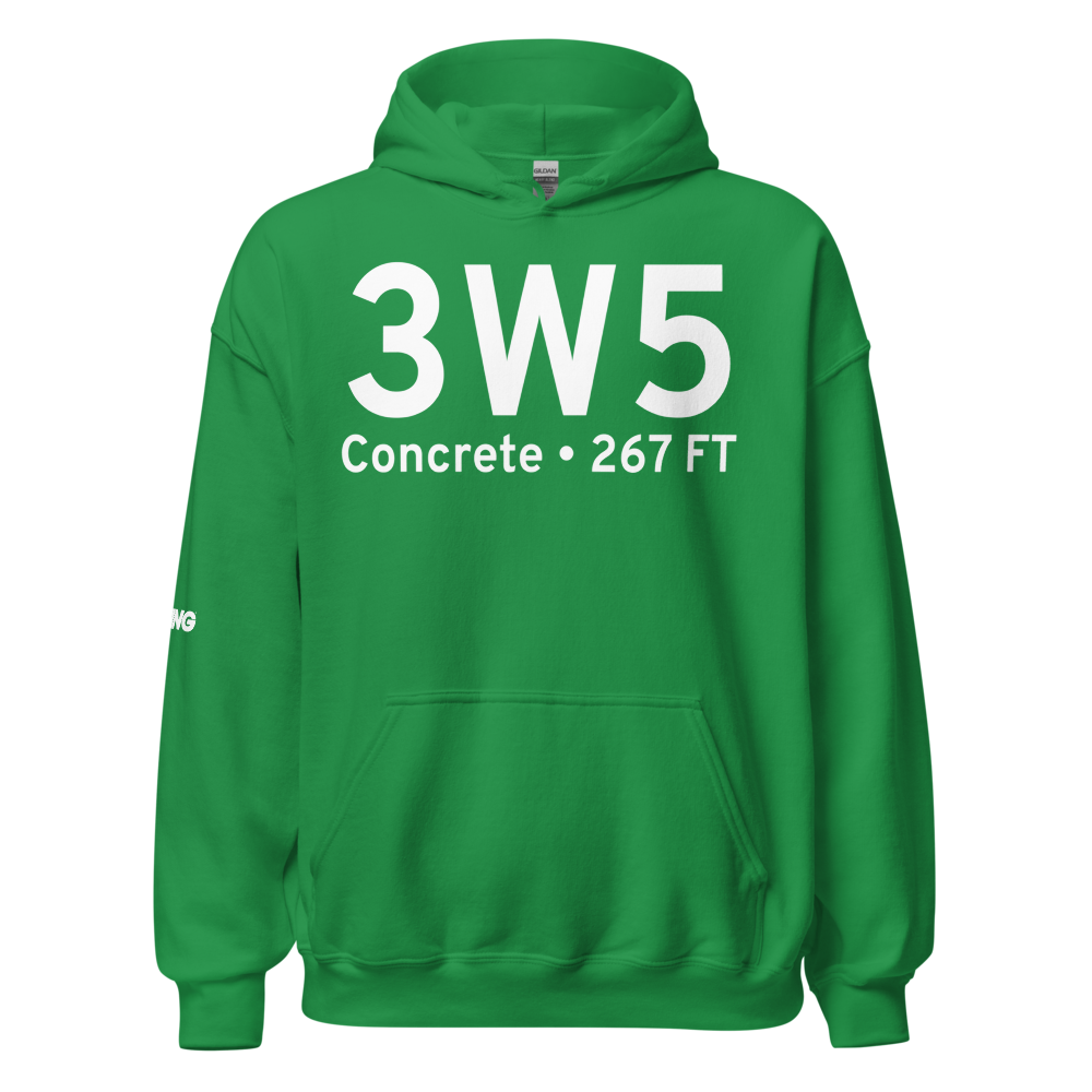 Concrete (3W5) Airport Hoodie Sweatshirt 