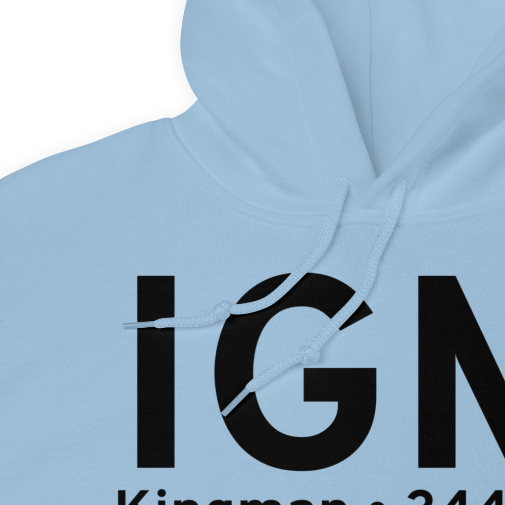 Kingman (KIGM) Airport Hoodie Sweatshirt 