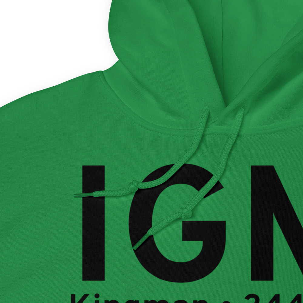 Kingman (KIGM) Airport Hoodie Sweatshirt 