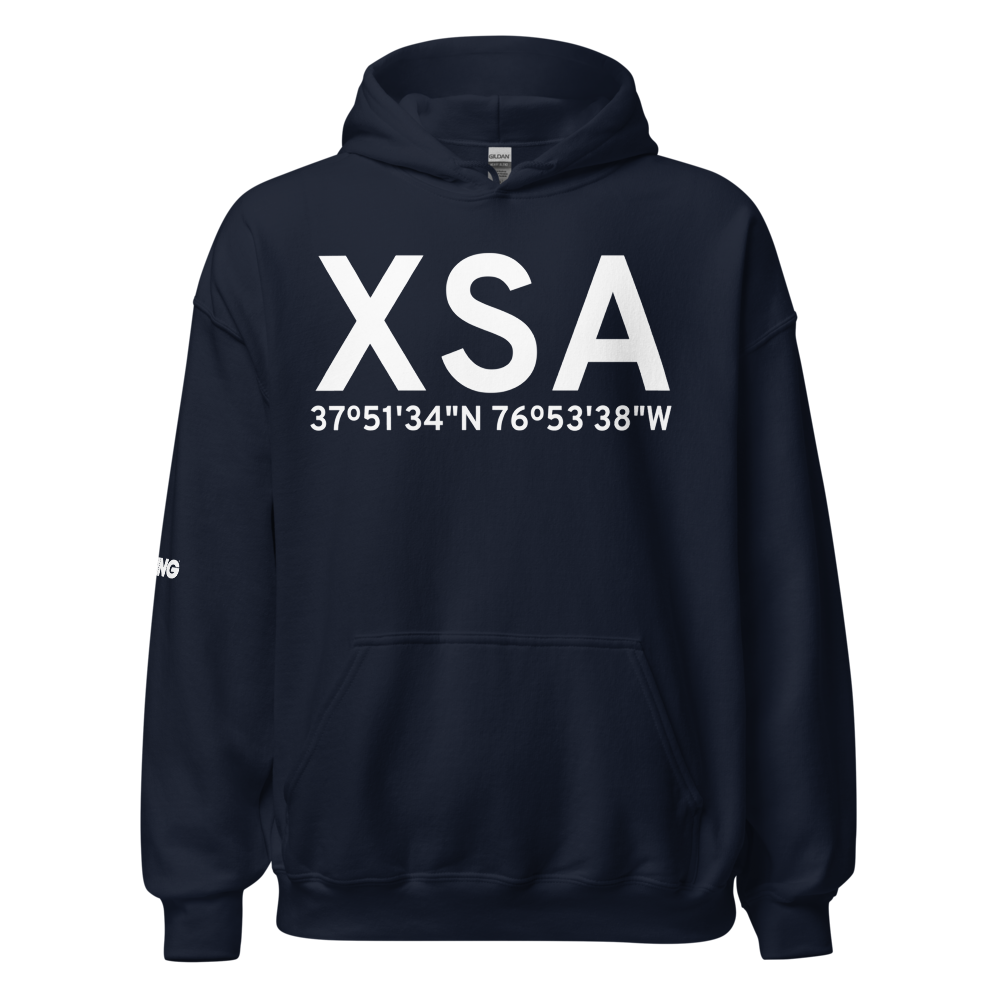 Tappahannock (KXSA) Airport Hoodie Sweatshirt 