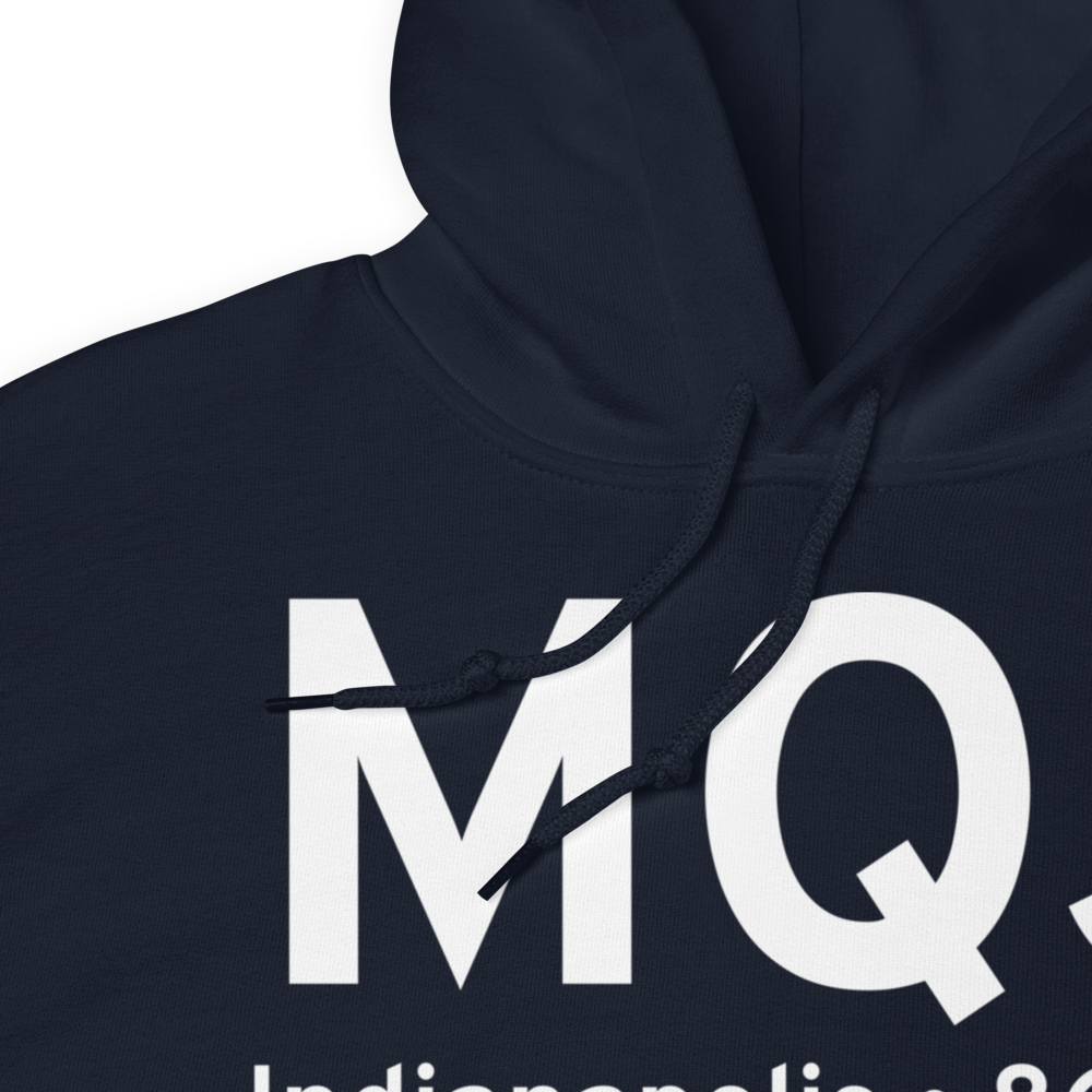 Indianapolis (KMQJ) Airport Hoodie Sweatshirt 
