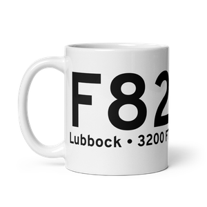 Lubbock (KF82) Airport Mug