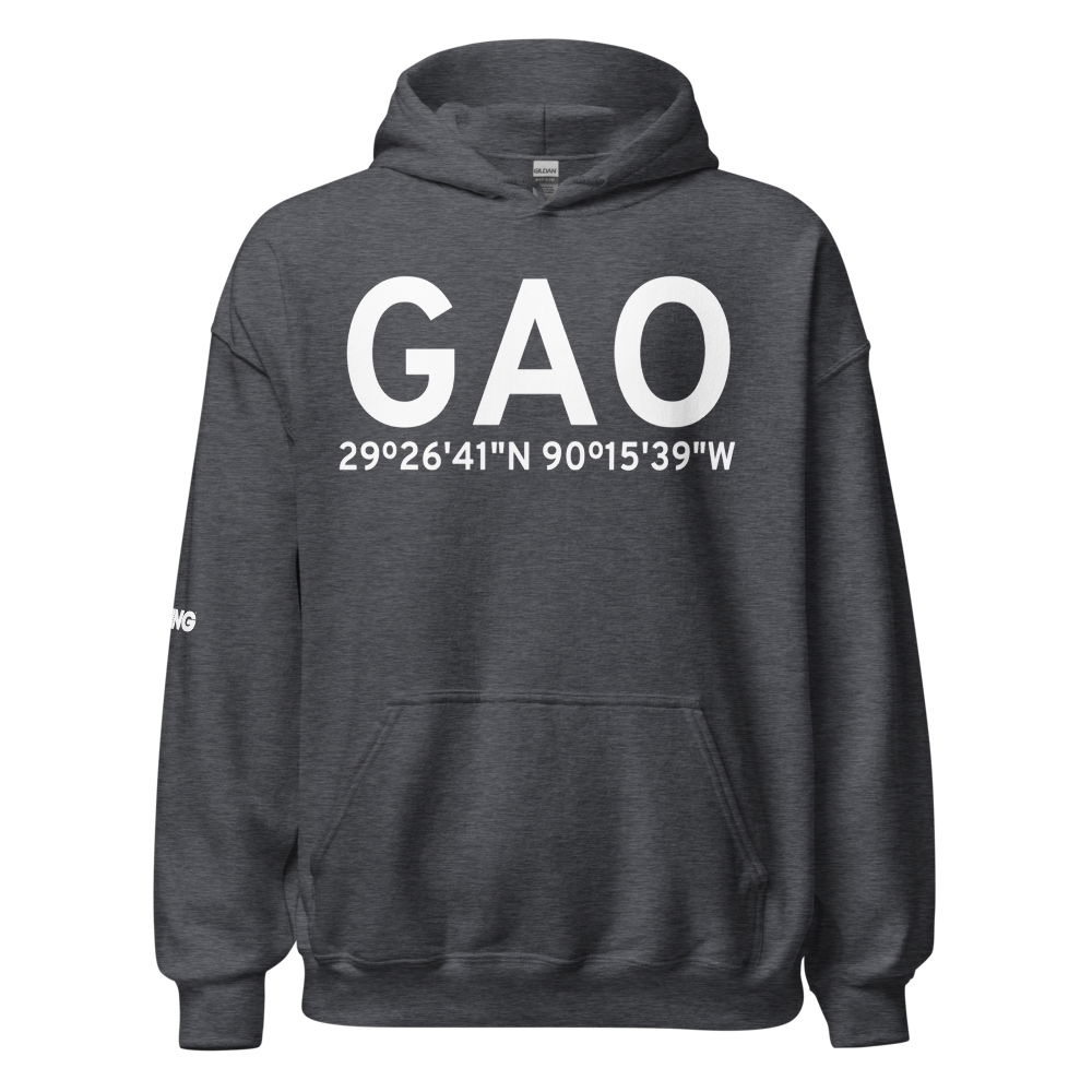 Galliano (KGAO) Airport Hoodie Sweatshirt 