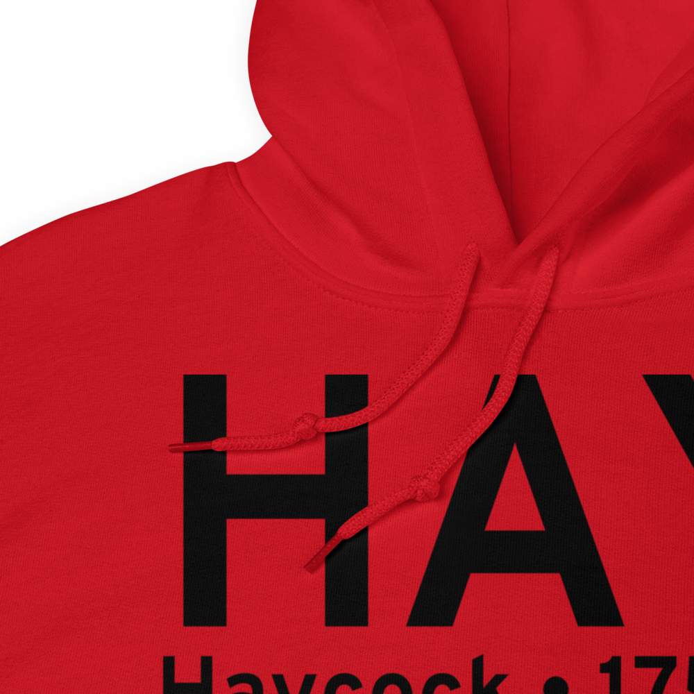Haycock (HAY) Airport Hoodie Sweatshirt 
