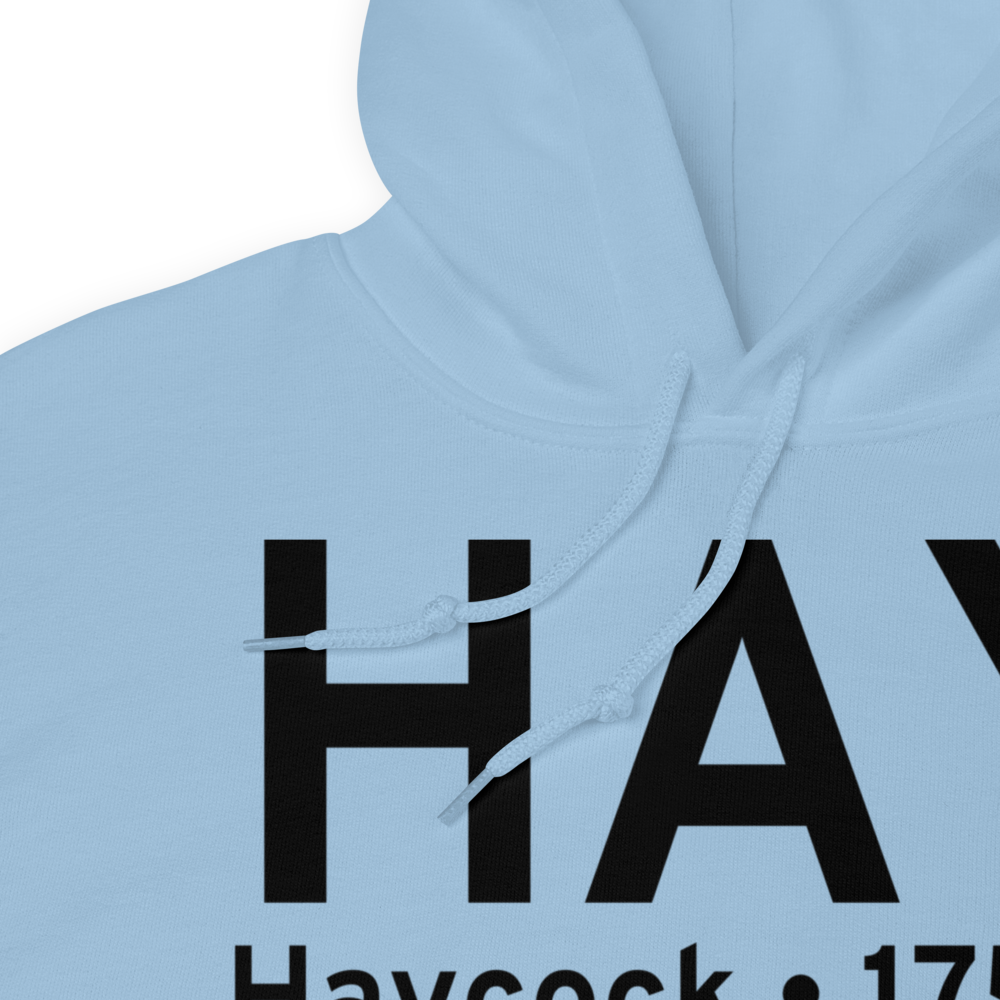 Haycock (HAY) Airport Hoodie Sweatshirt 