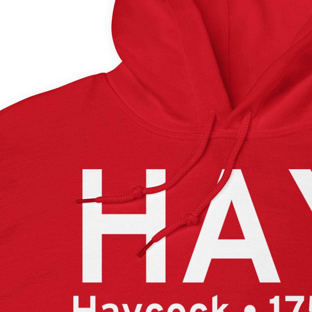 Haycock (HAY) Airport Hoodie Sweatshirt 