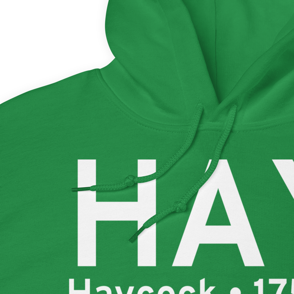 Haycock (HAY) Airport Hoodie Sweatshirt 