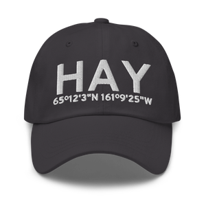 Haycock (HAY) Airport Hat