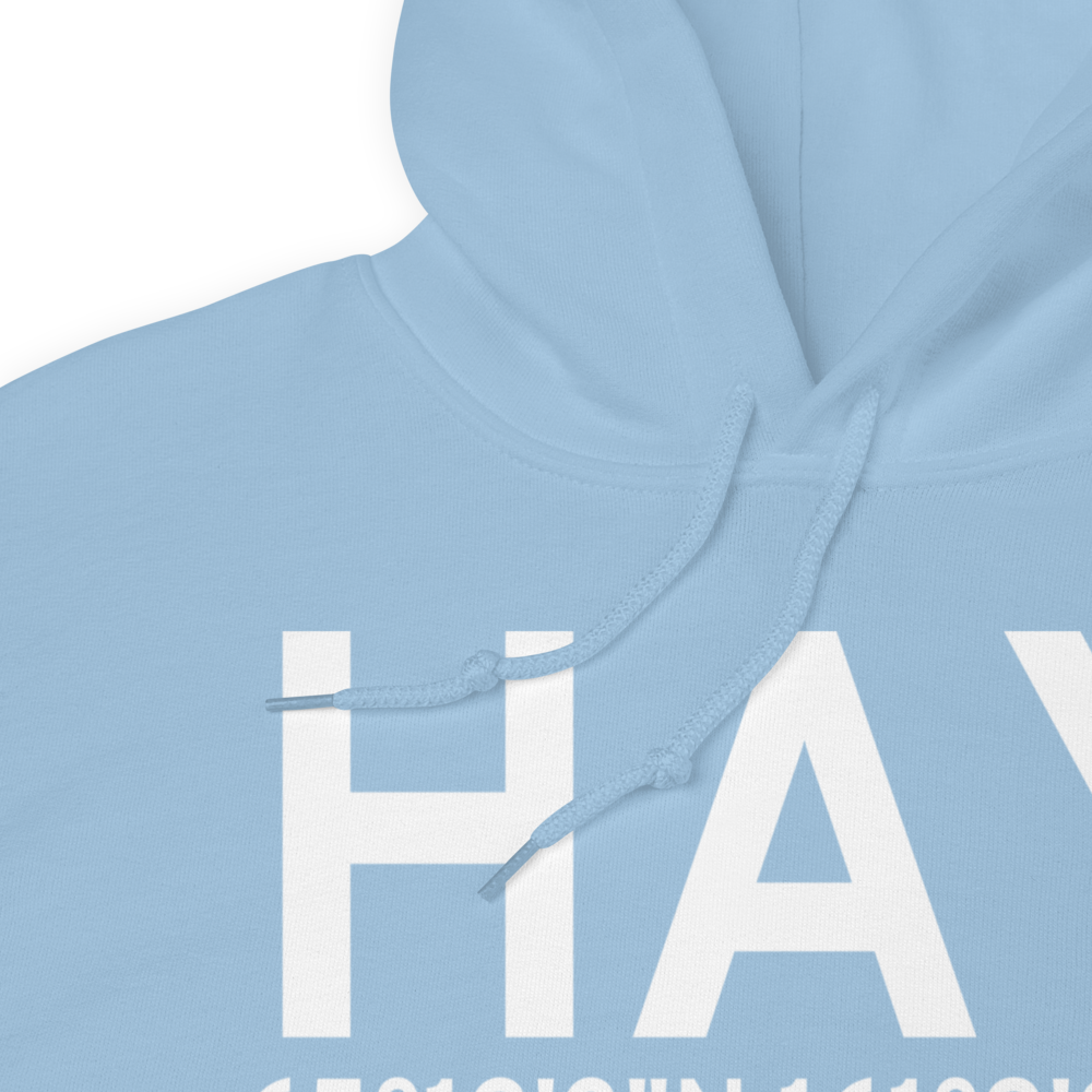 Haycock (HAY) Airport Hoodie Sweatshirt 