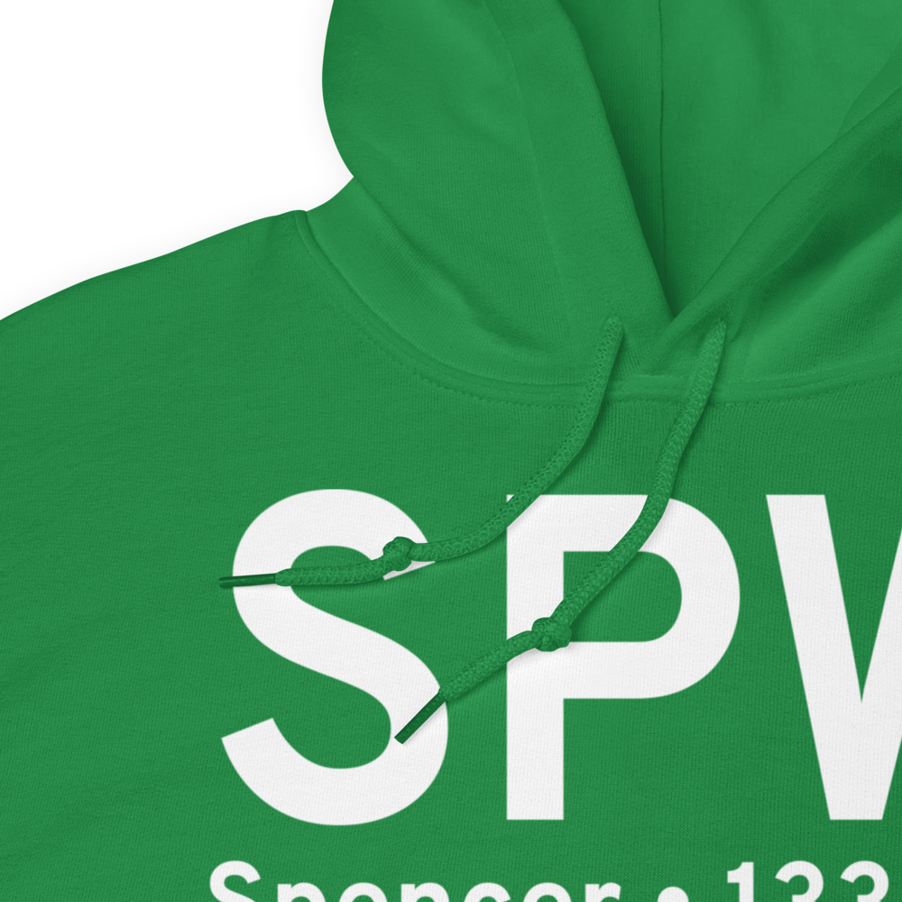 Spencer (KSPW) Airport Hoodie Sweatshirt 
