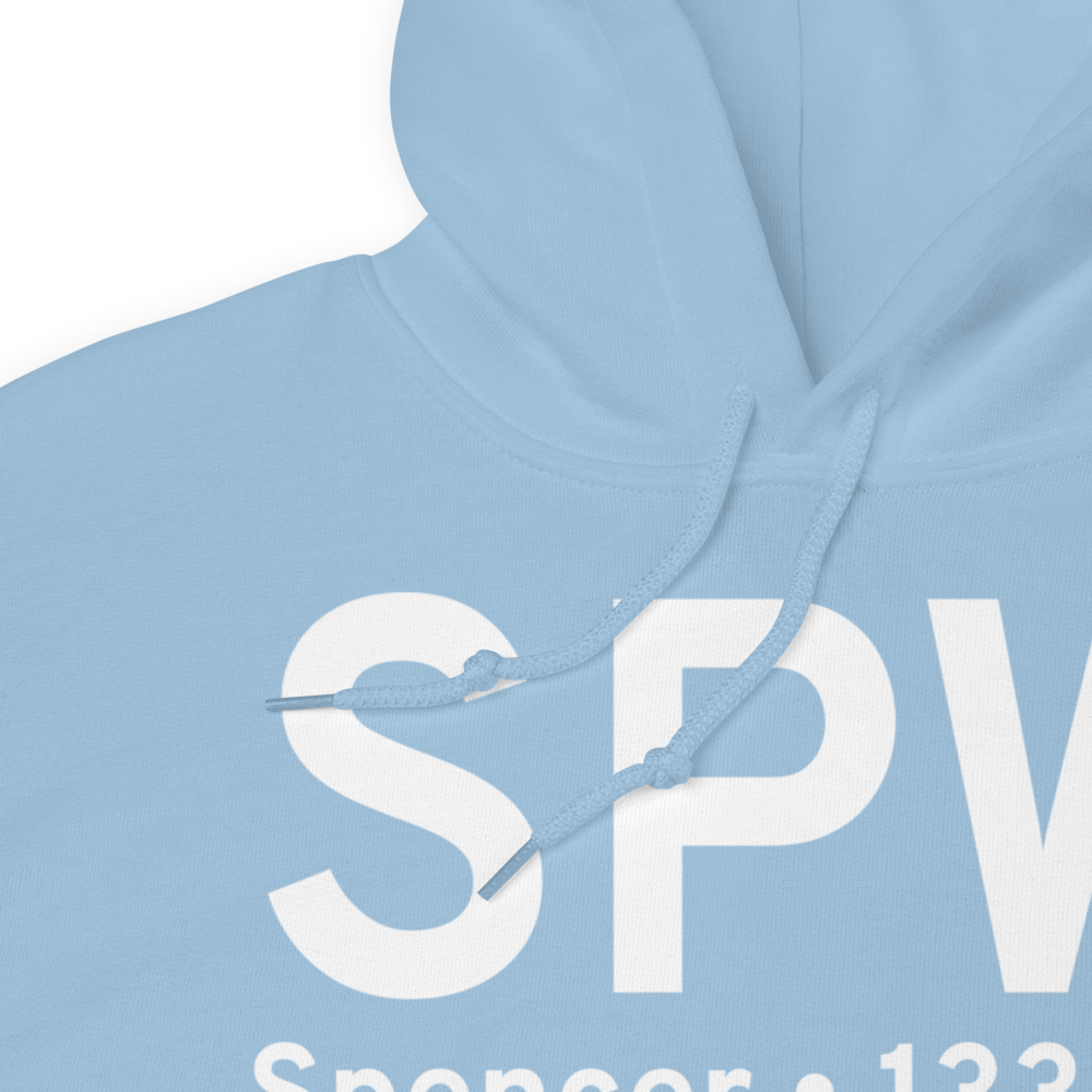 Spencer (KSPW) Airport Hoodie Sweatshirt 
