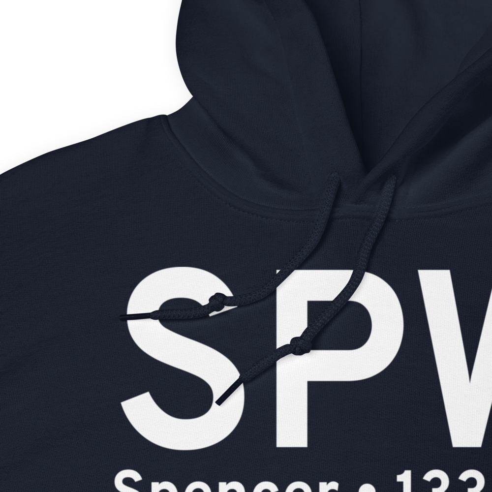 Spencer (KSPW) Airport Hoodie Sweatshirt 