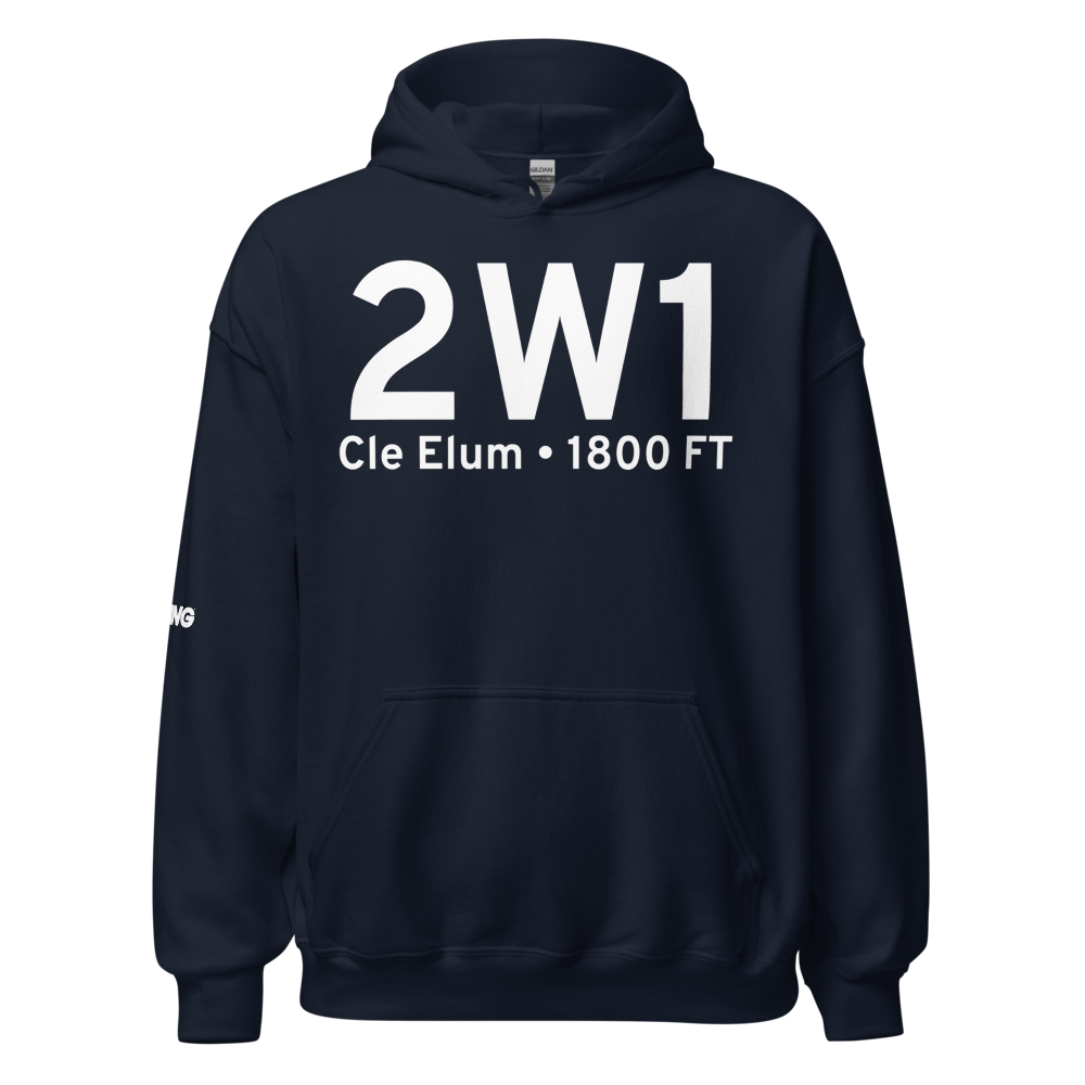 Cle Elum (2W1) Airport Hoodie Sweatshirt 