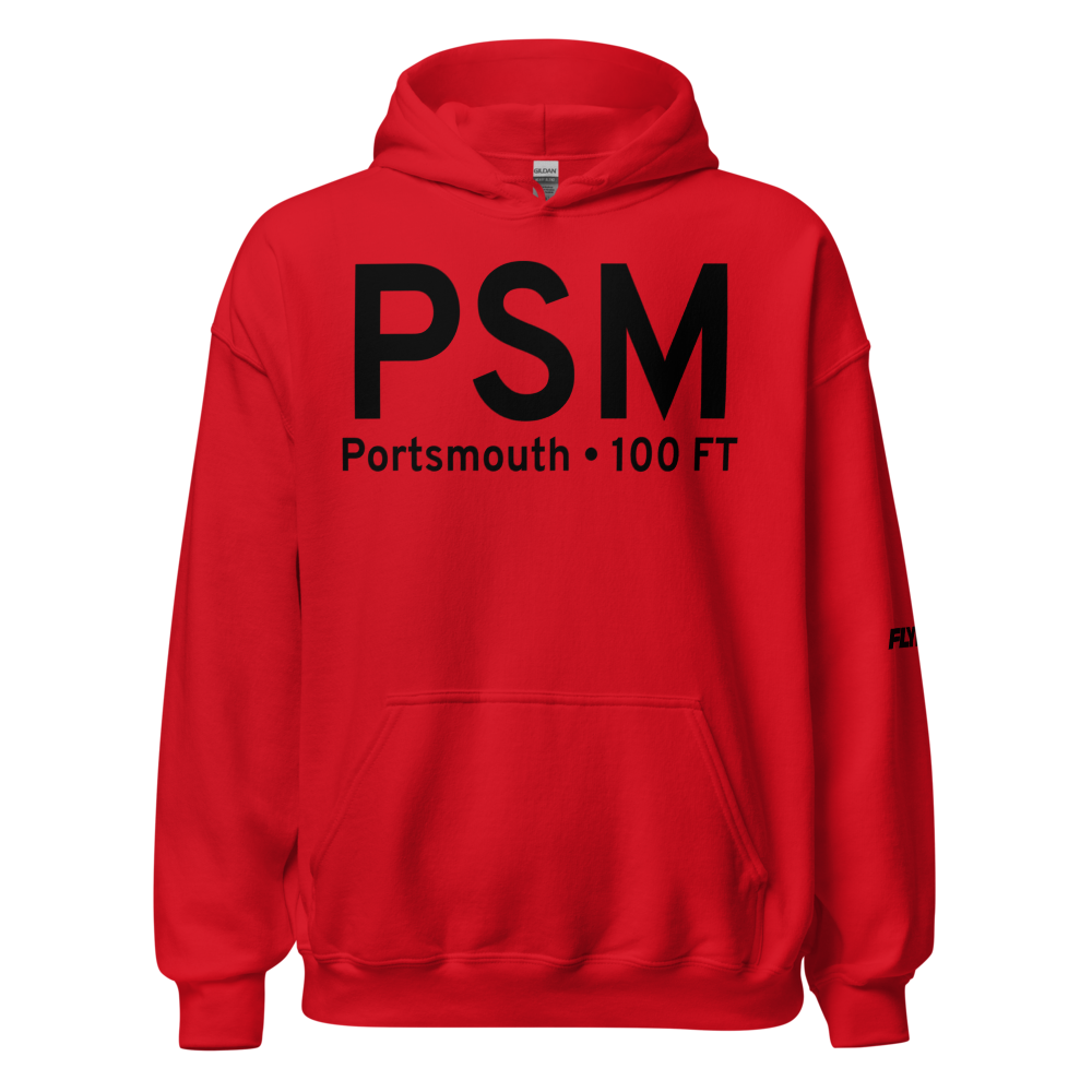 Portsmouth (KPSM) Airport Hoodie Sweatshirt 