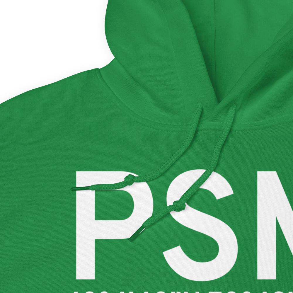 Portsmouth (KPSM) Airport Hoodie Sweatshirt 