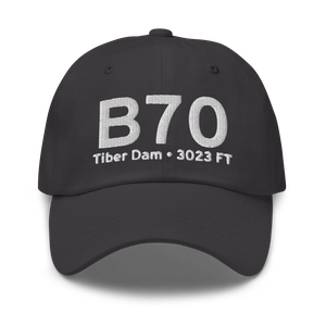 Tiber Dam (B70) Airport Hat