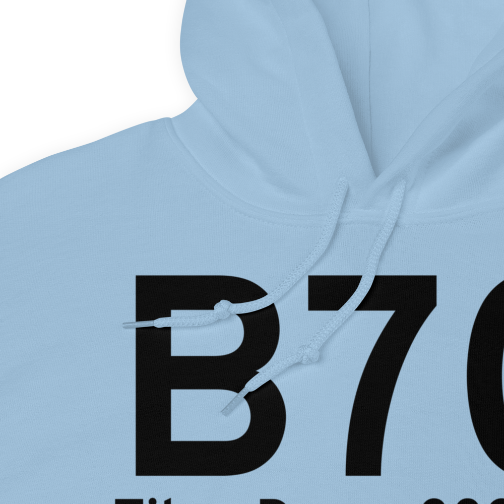 Tiber Dam (B70) Airport Hoodie Sweatshirt 