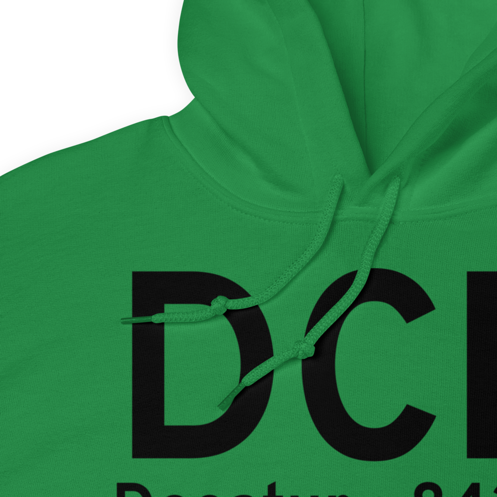 Decatur (DCR) Airport Hoodie Sweatshirt 