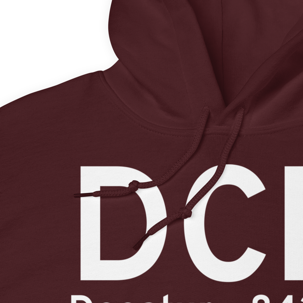 Decatur (DCR) Airport Hoodie Sweatshirt 