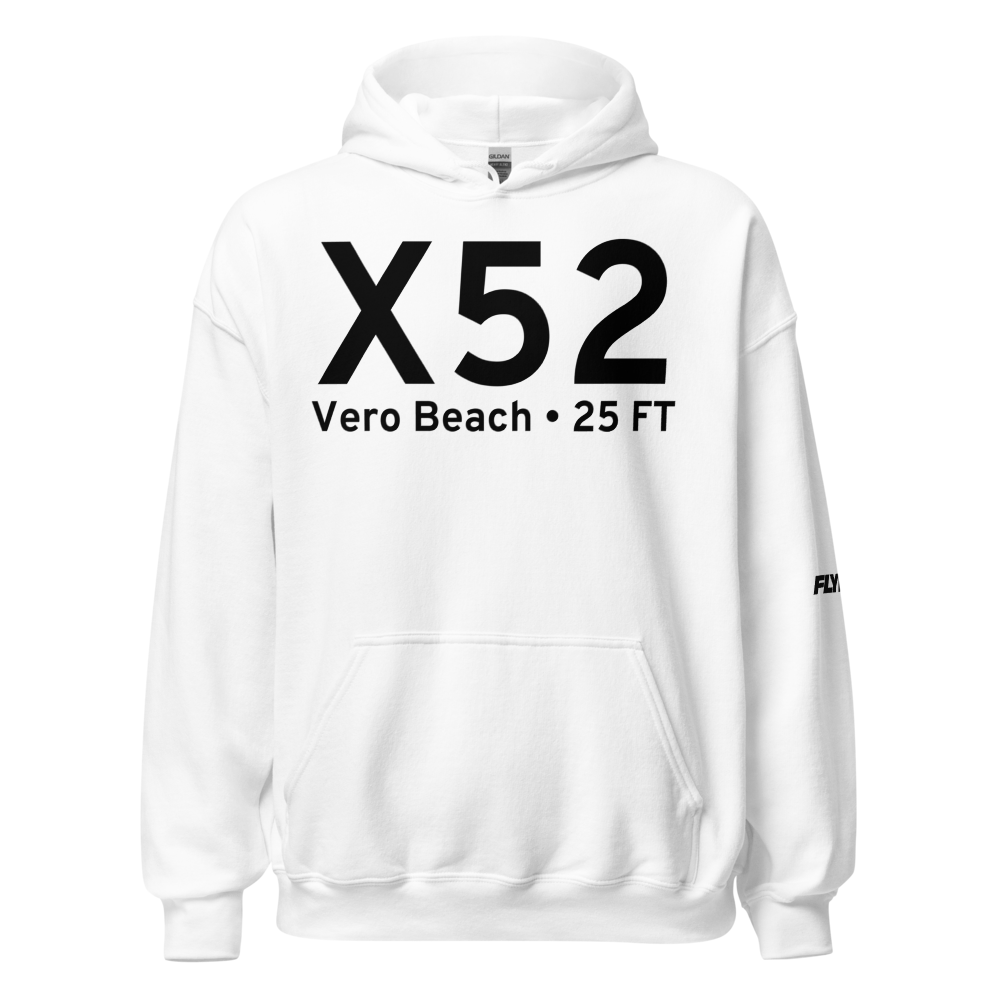 Vero Beach (X52) Airport Hoodie Sweatshirt 