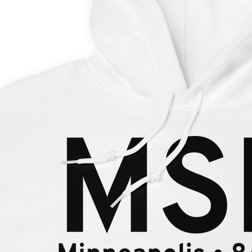 Minneapolis (KMSP) Airport Hoodie Sweatshirt 