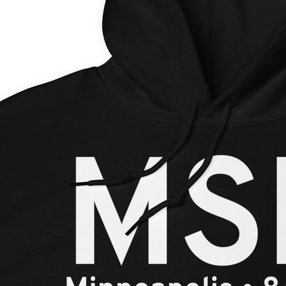 Minneapolis (KMSP) Airport Hoodie Sweatshirt 