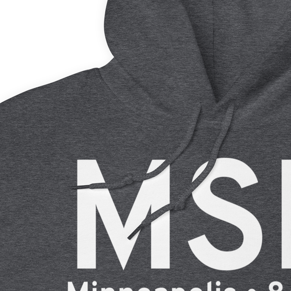 Minneapolis (KMSP) Airport Hoodie Sweatshirt 
