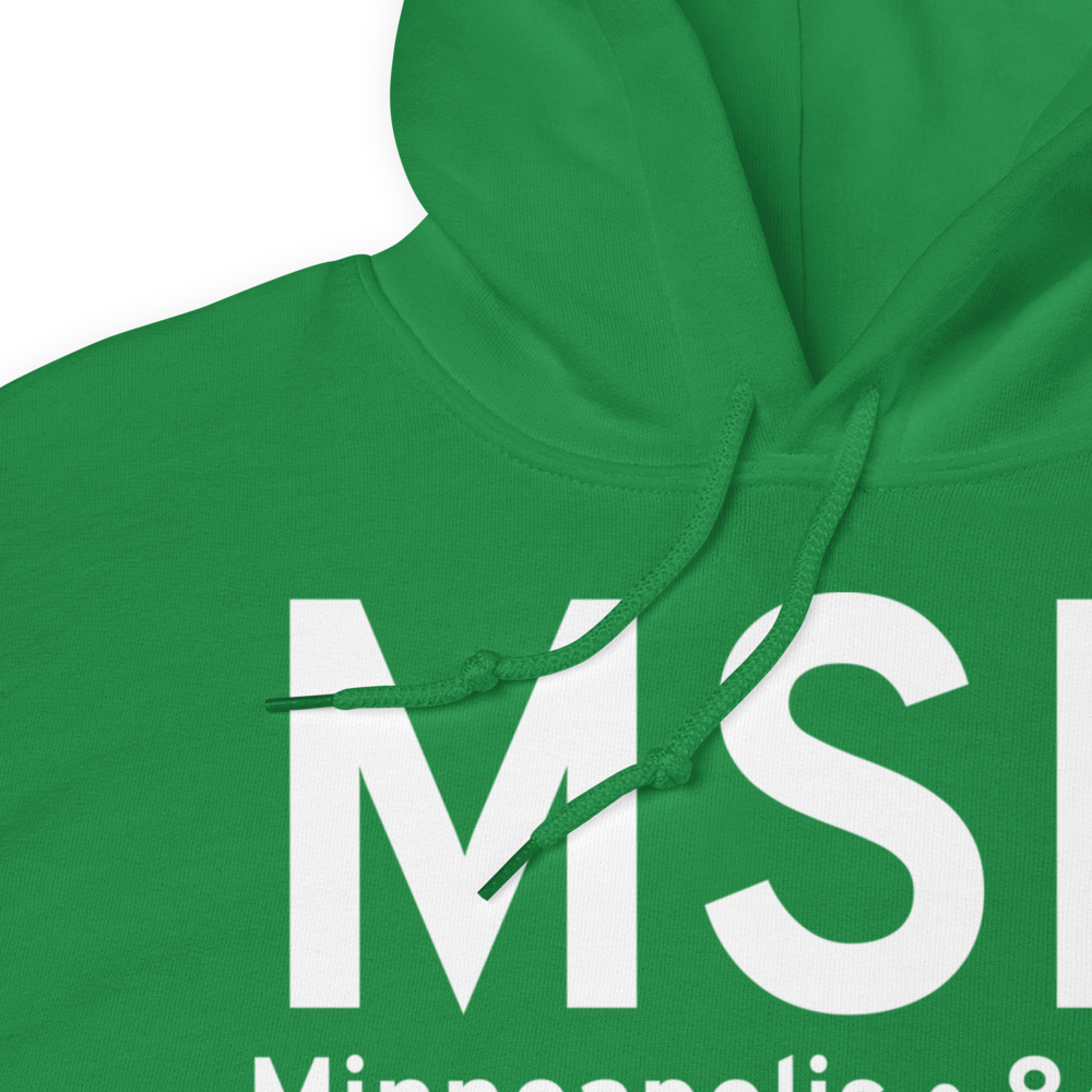 Minneapolis (KMSP) Airport Hoodie Sweatshirt 