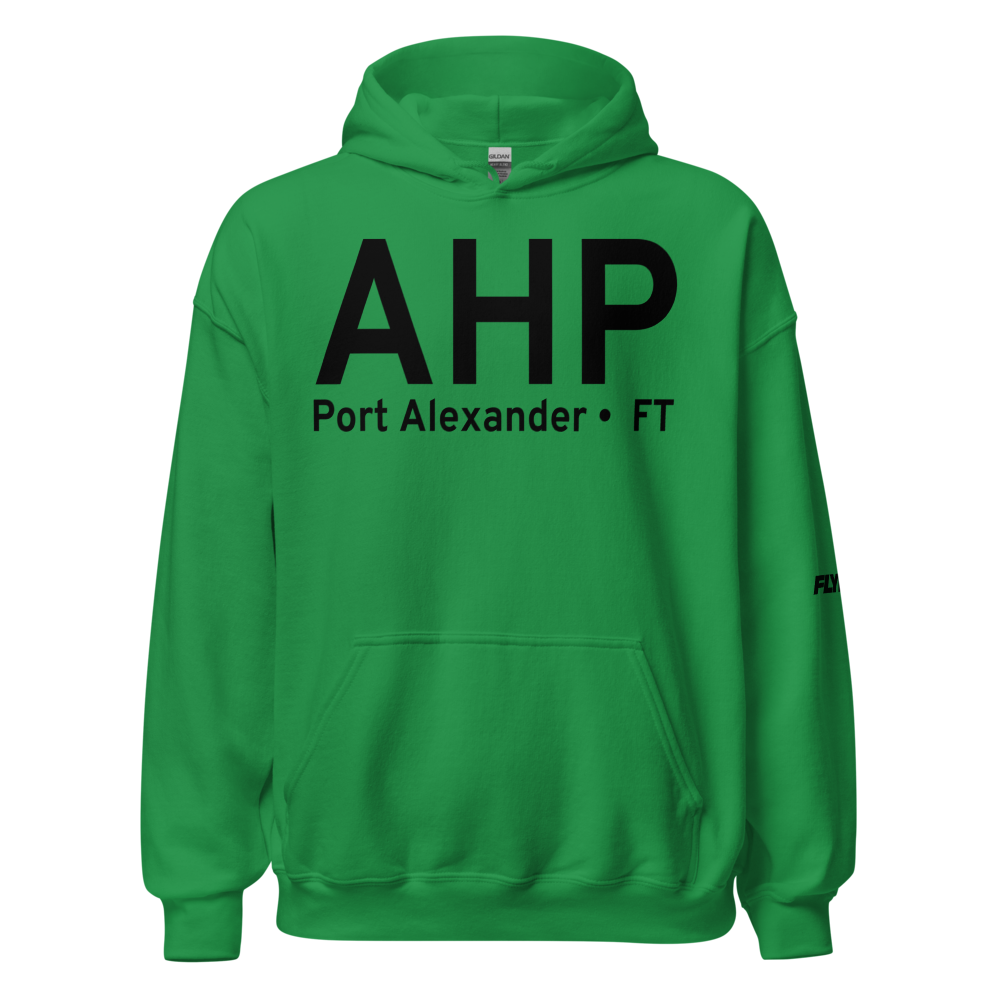 Port Alexander (PAAP) Airport Hoodie Sweatshirt 