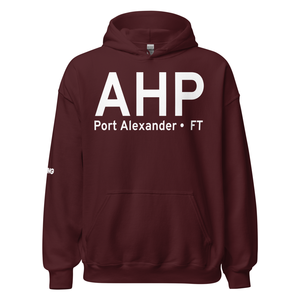 Port Alexander (PAAP) Airport Hoodie Sweatshirt 