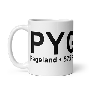 Pageland (KPYG) Airport Mug