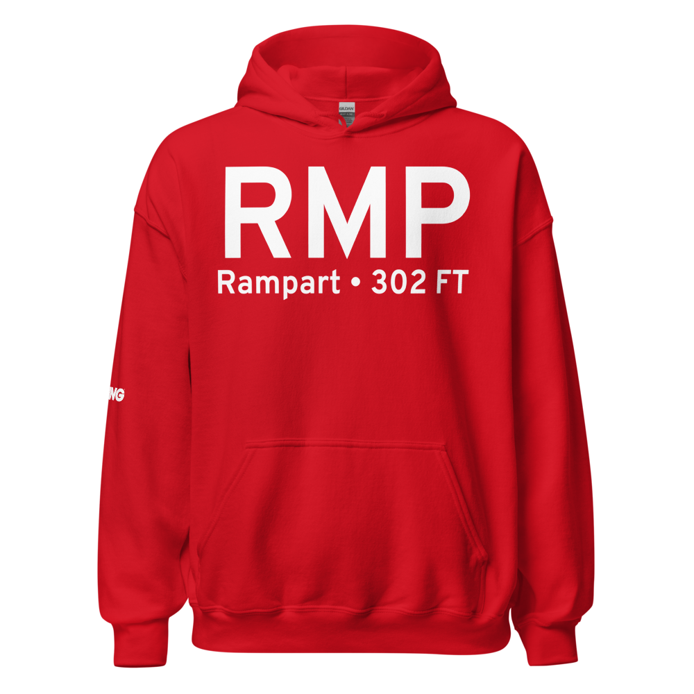 Rampart (RMP) Airport Hoodie Sweatshirt 