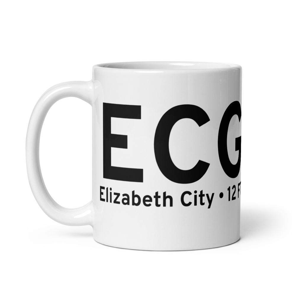 Elizabeth City (KECG) Airport Mug 