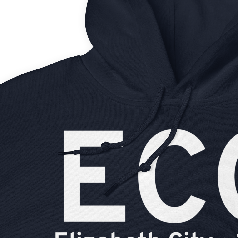 Elizabeth City (KECG) Airport Hoodie Sweatshirt 