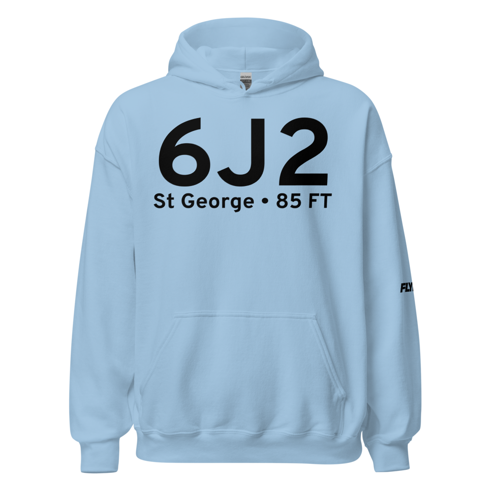 St George (K6J2) Airport Hoodie Sweatshirt 