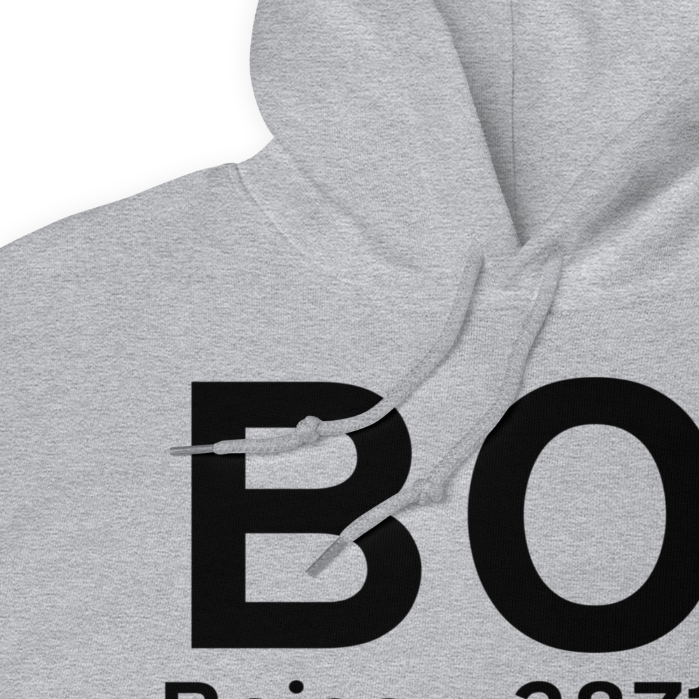 Boise (KBOI) Airport Hoodie Sweatshirt 