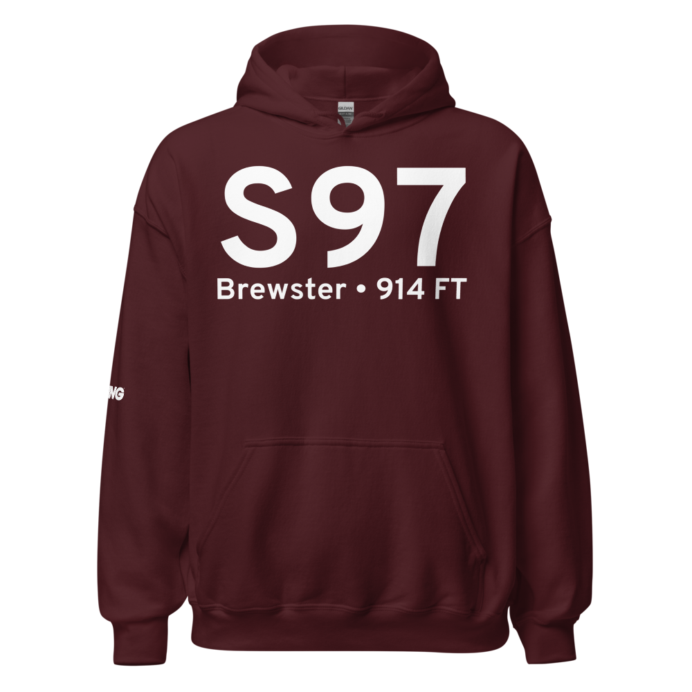 Brewster (KS97) Airport Hoodie Sweatshirt 