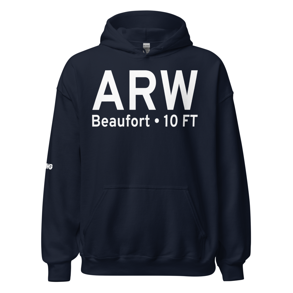 Beaufort (KARW) Airport Hoodie Sweatshirt 