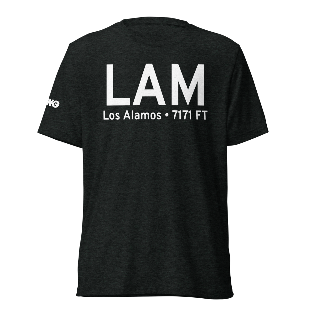 Los Alamos (KLAM) Airport Tri-blend T-Shirt 