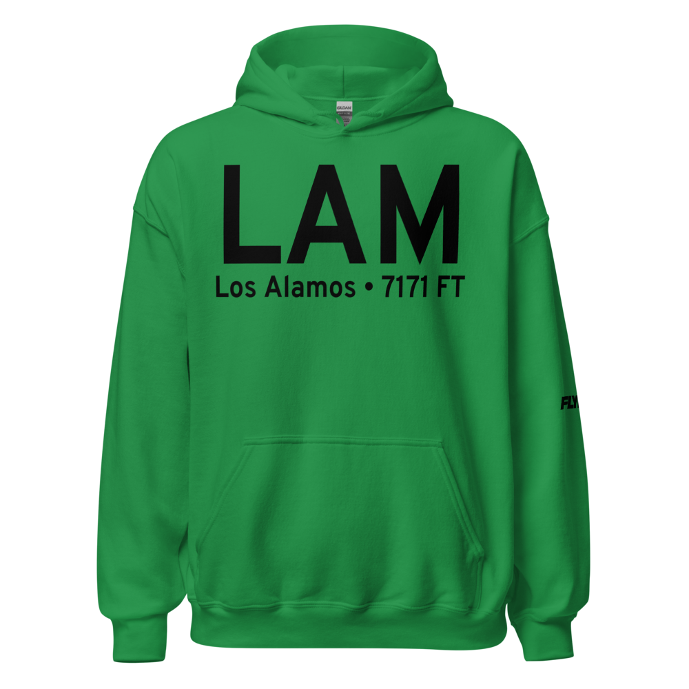 Los Alamos (KLAM) Airport Hoodie Sweatshirt 